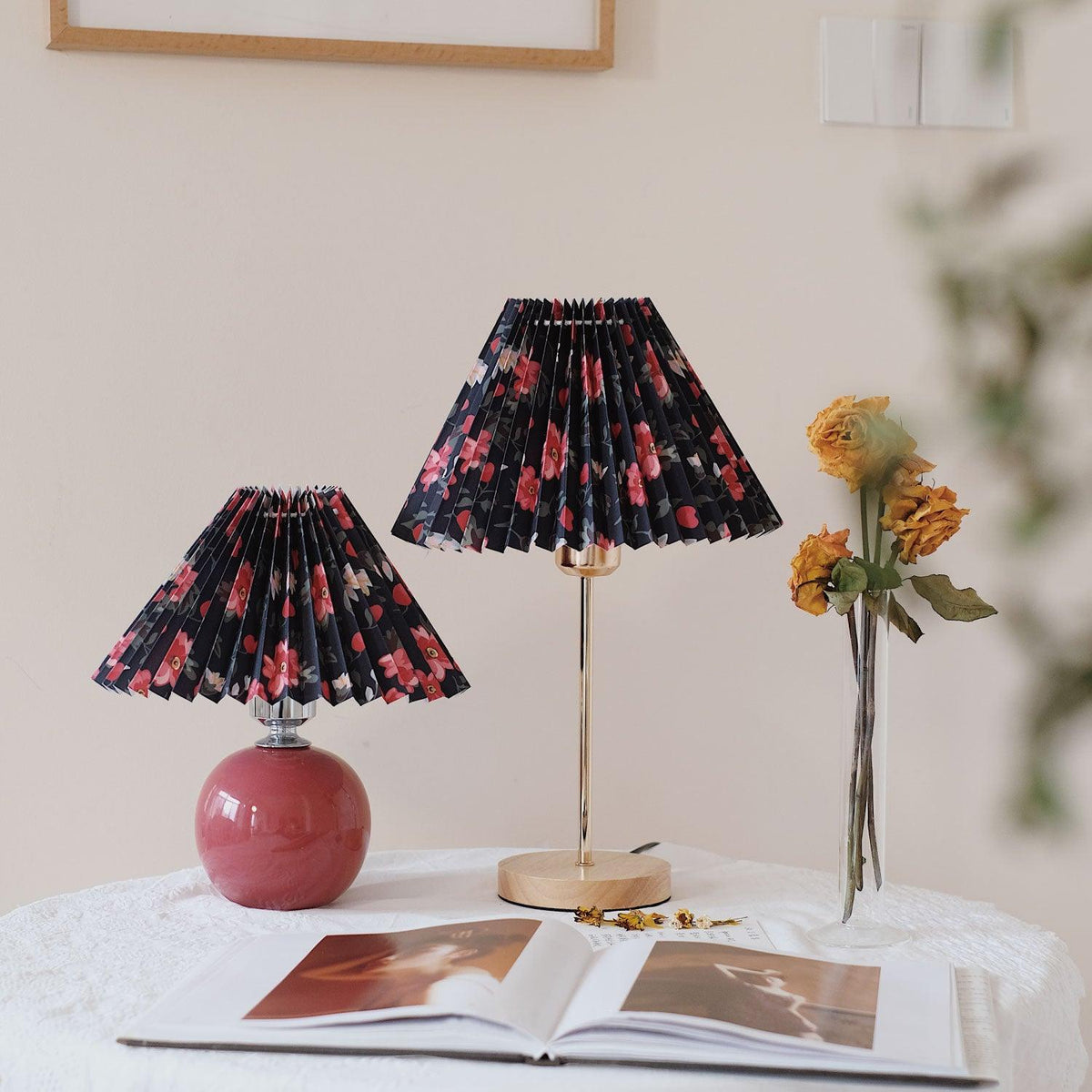 Modern Table Lamp with Adjustable Brightness — lifestyle view