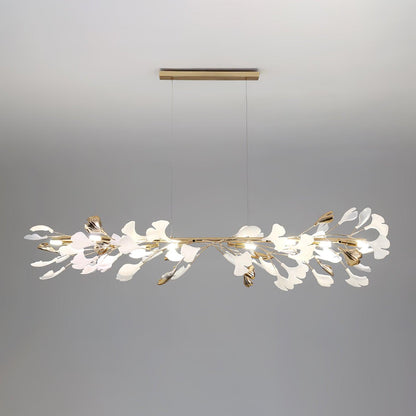 Leaf Garland Chandelier with Adjustable Brightness — front view