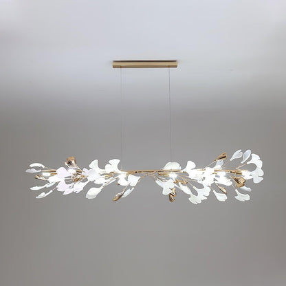 Leaf Garland Chandelier with Adjustable Brightness