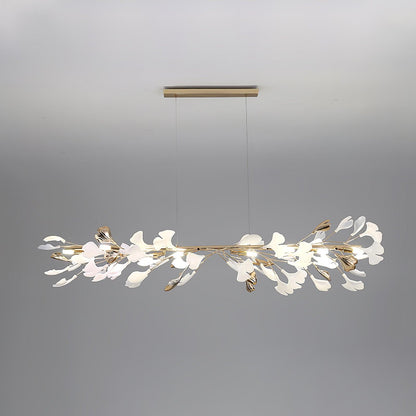 Leaf Garland Chandelier with Adjustable Brightness