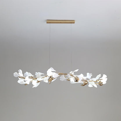 Leaf Garland Chandelier with Adjustable Brightness