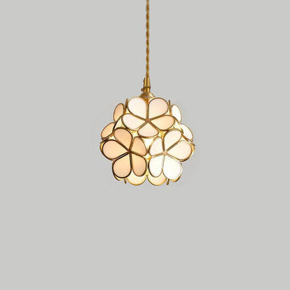 Glass Petal Pendant Light Position 8