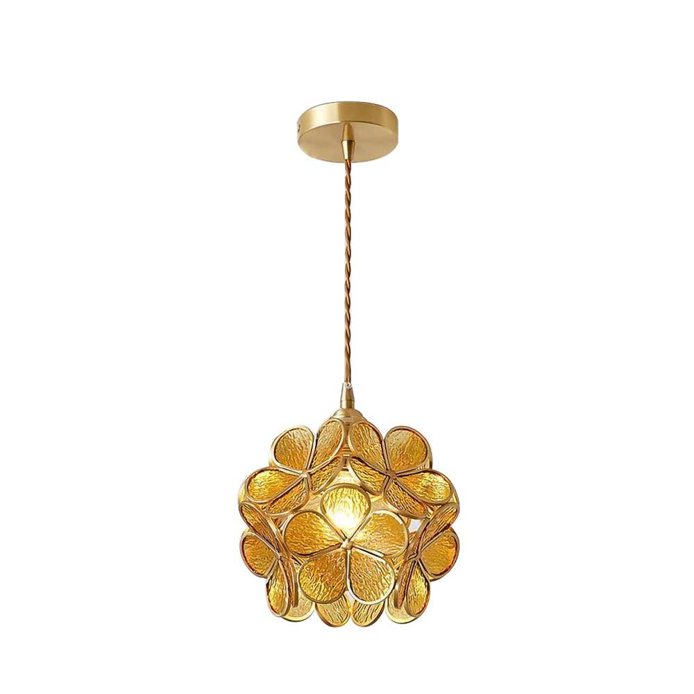 Glass Petal Pendant Light Position 40