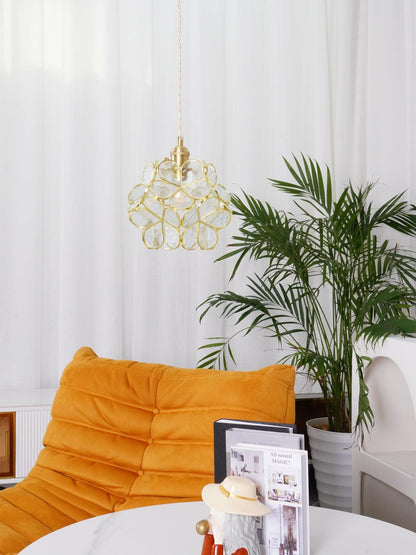 Glass Petal Pendant Light Position 20