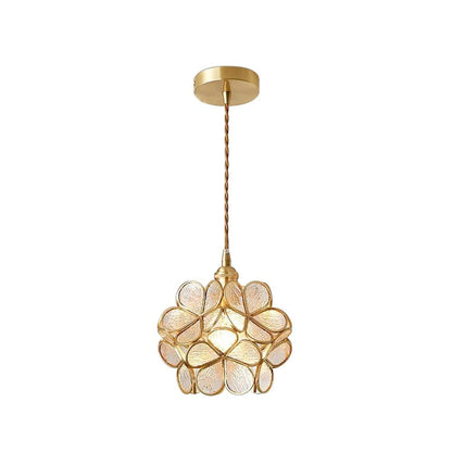 Glass Petal Pendant Light Position 34