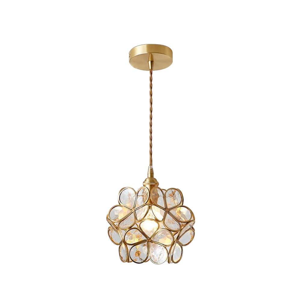 Glass Petal Pendant Light Position 35