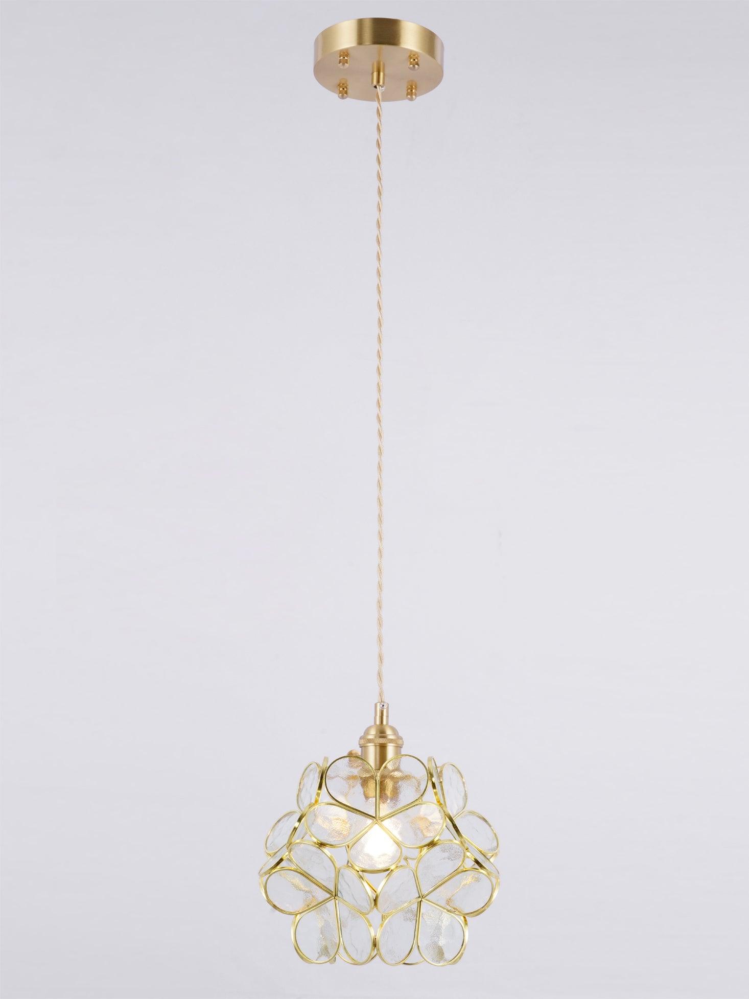 Glass Petal Pendant Light Position 21