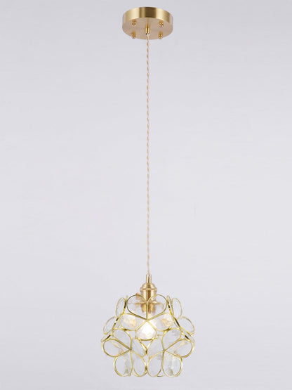 Glass Petal Pendant Light Position 21