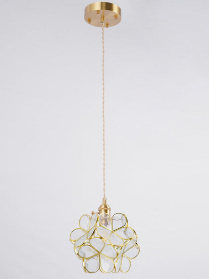 Glass Petal Pendant Light Position 22