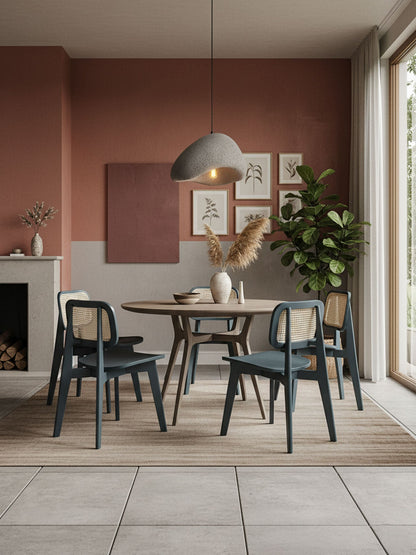 Layered Dome Pendant Light with Adjustable Height — alternate angle