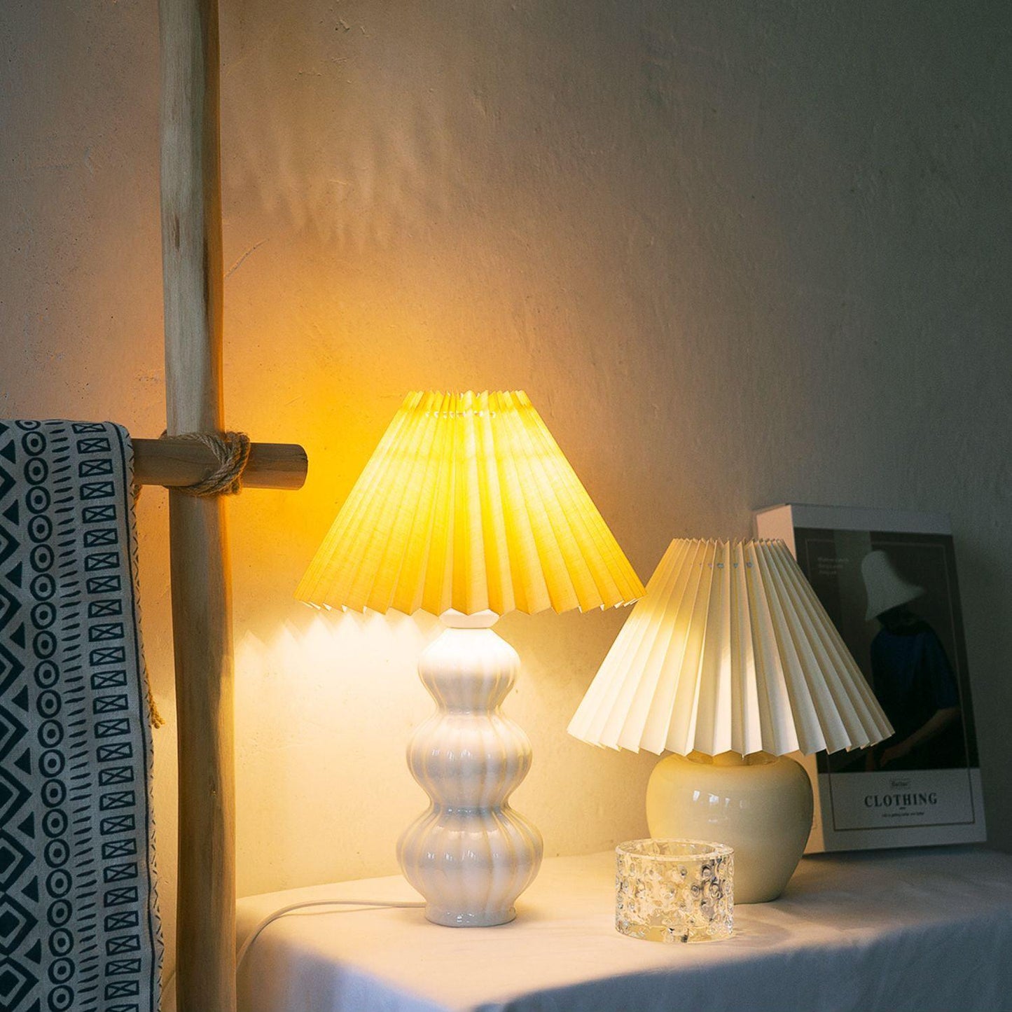 Table Lamp with Adjustable Brightness