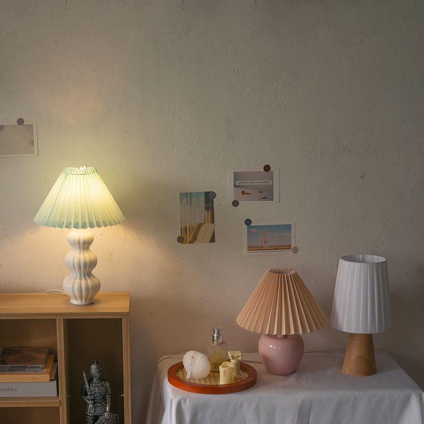 Table Lamp with Adjustable Brightness