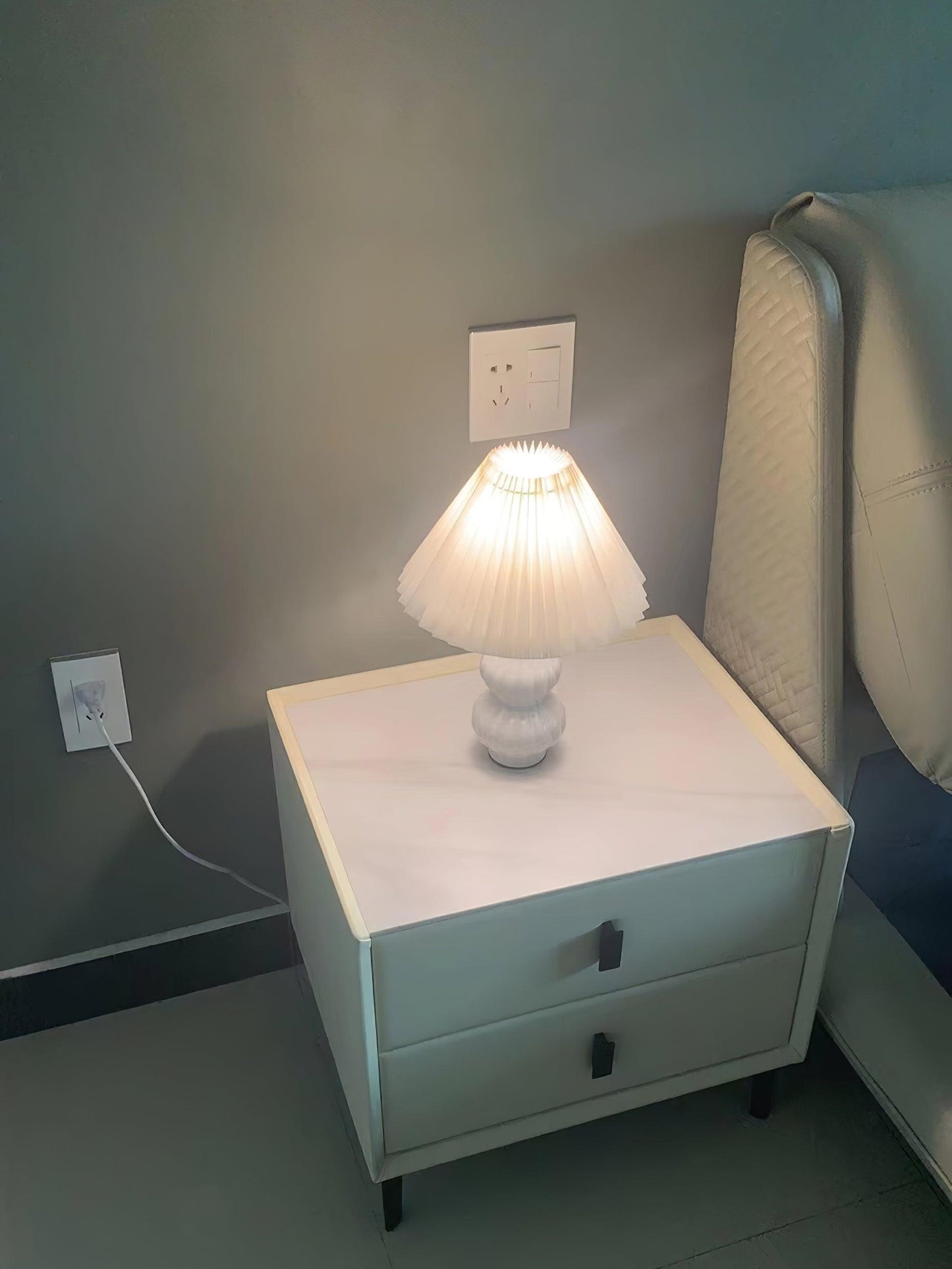 Table Lamp with Adjustable Brightness