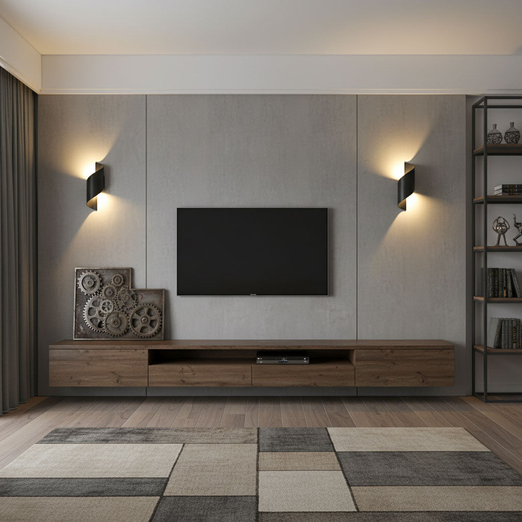 Compact Modern Wall Lamp, Energy Efficient