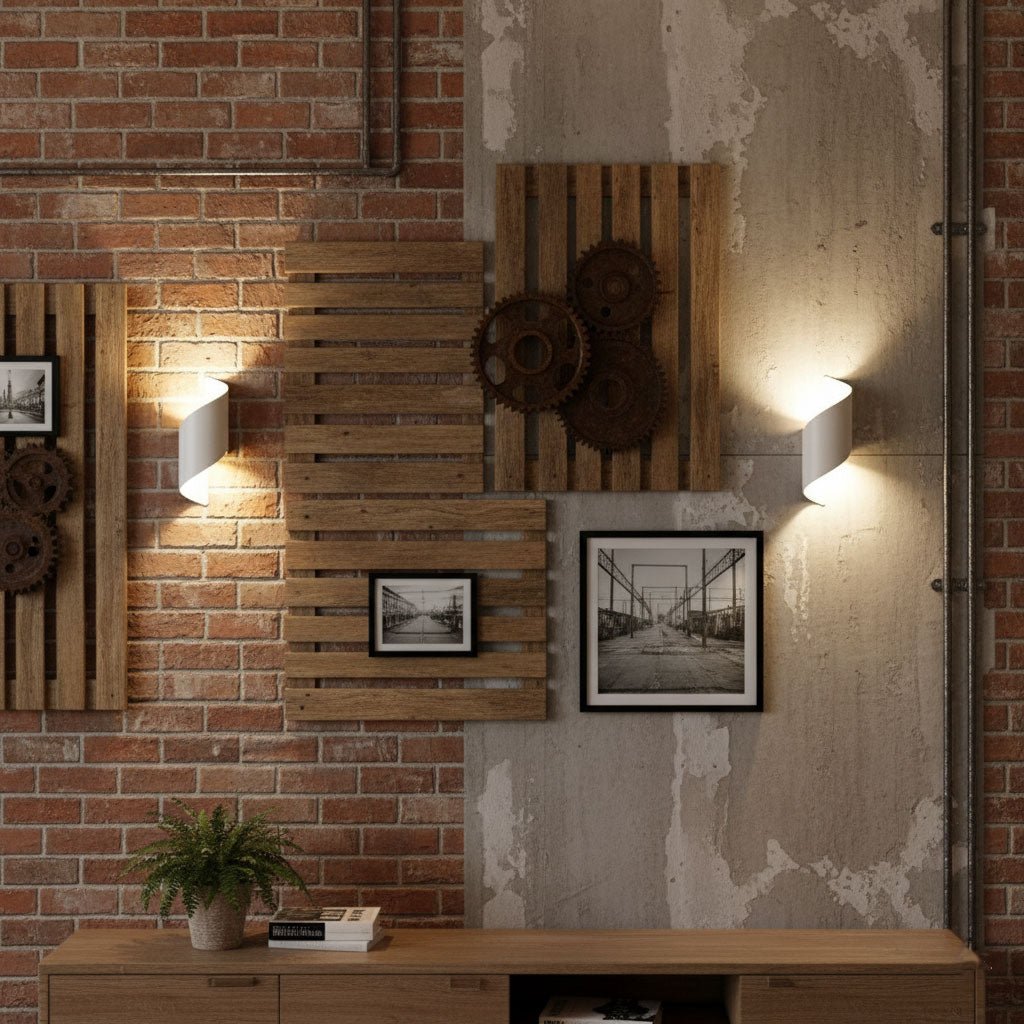 Compact Modern Wall Lamp, Energy Efficient