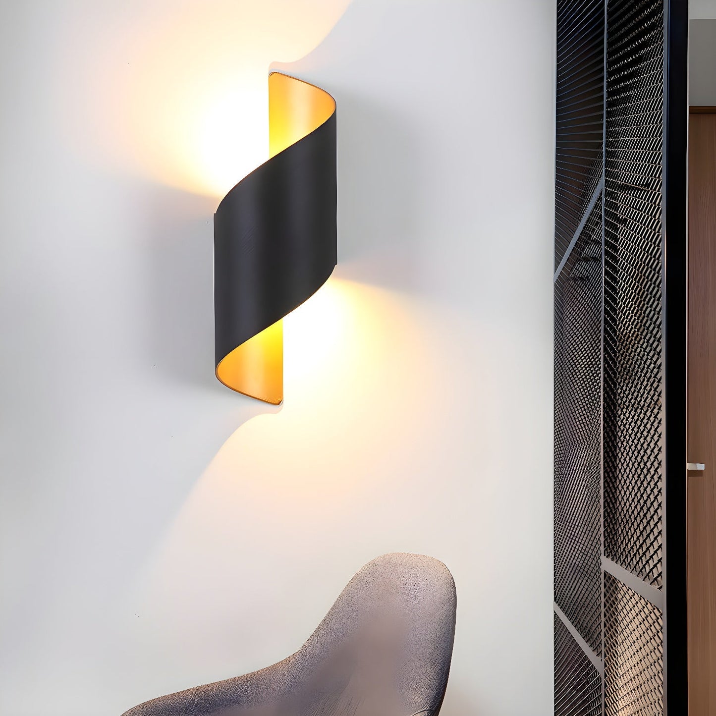 Compact Modern Wall Lamp, Energy Efficient