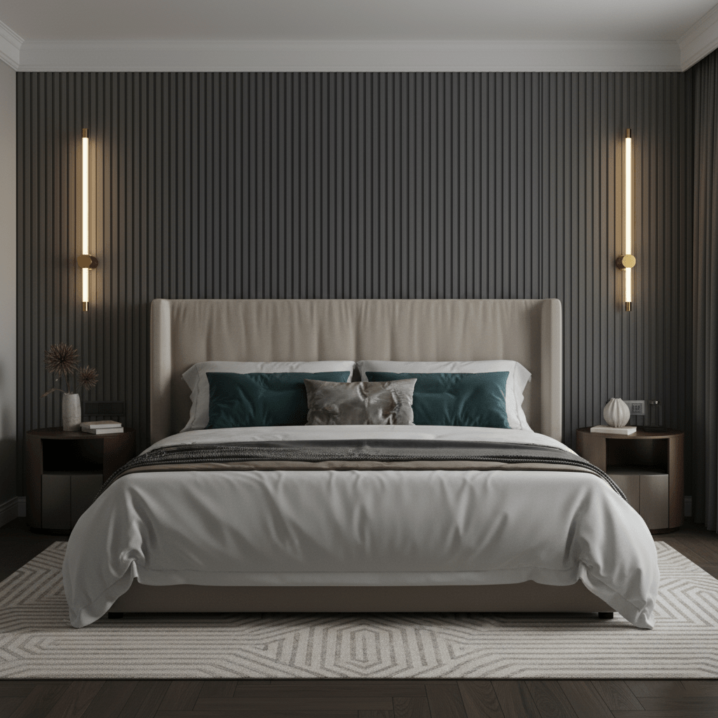 Modern Linear LED Sconce, Dimmable