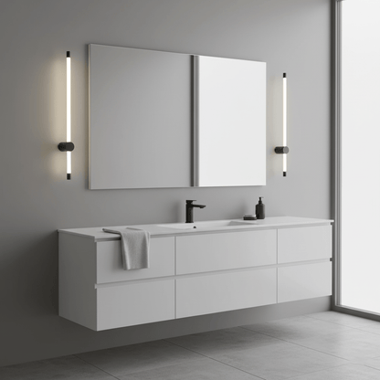 Modern Linear LED Sconce, Dimmable