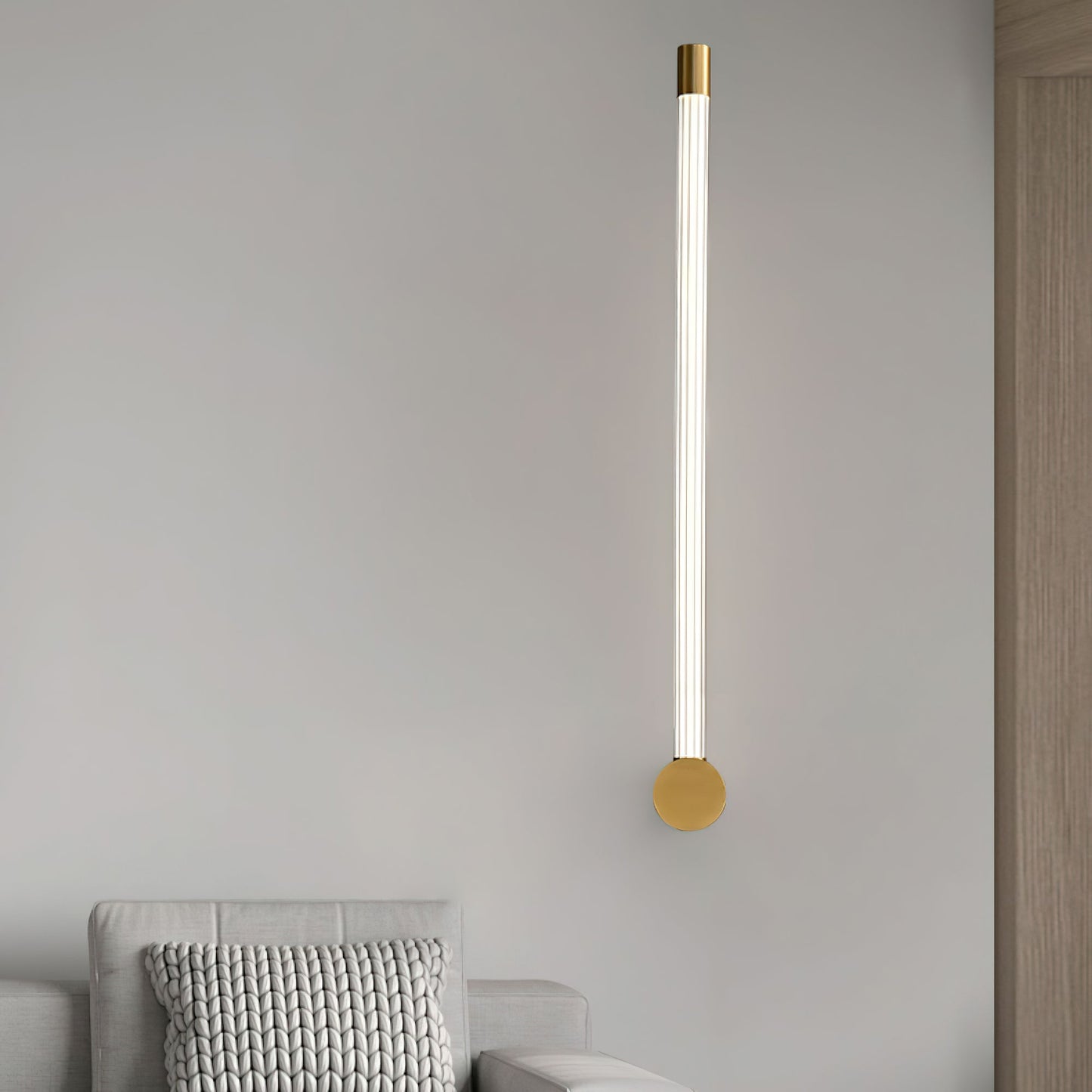 Modern Linear LED Sconce, Dimmable
