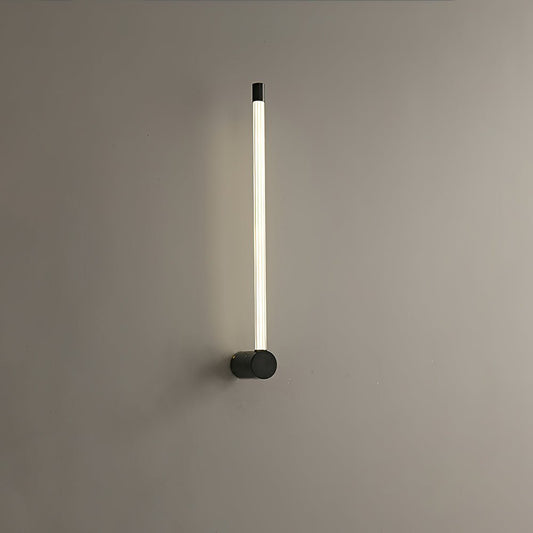 Modern Linear LED Sconce, Dimmable — side view