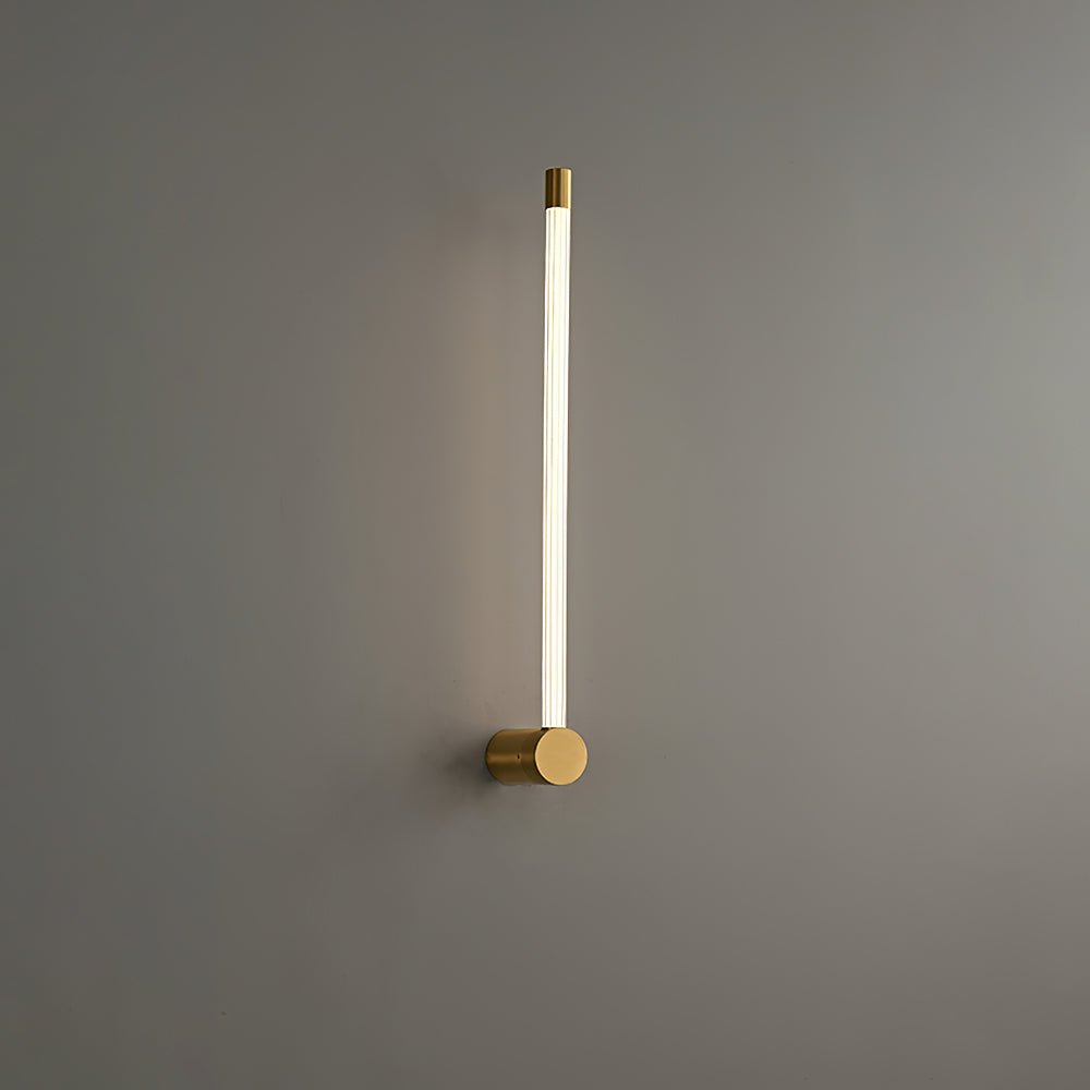 Modern Linear LED Sconce, Dimmable — front view