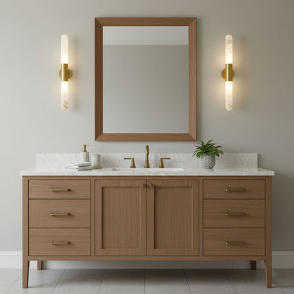 Alabaster Wall Light, Energy Efficient LED