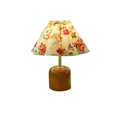 Table Lamp with Adjustable Brightness and USB Port — side view