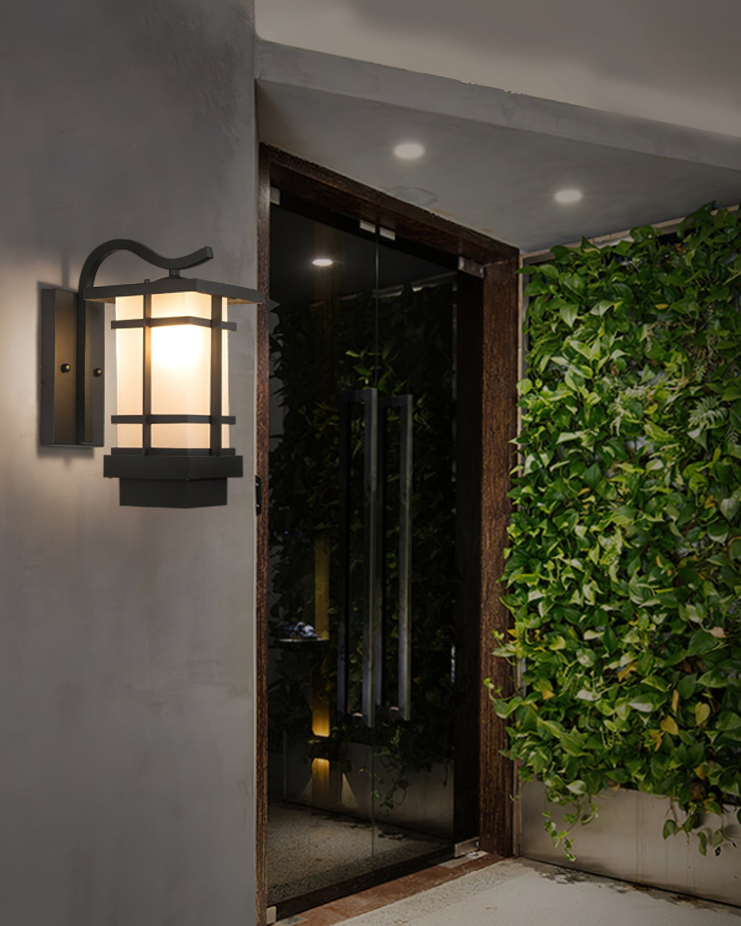 Outdoor Wall Lantern, Weather-Resistant Design