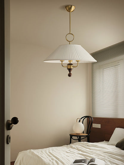 Marcellia Pleated Pendant Light Position 10