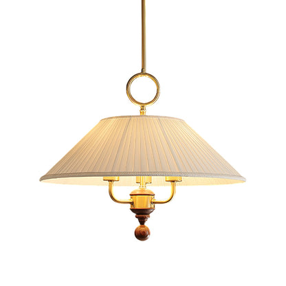 Marcellia Pleated Pendant Light Position 17