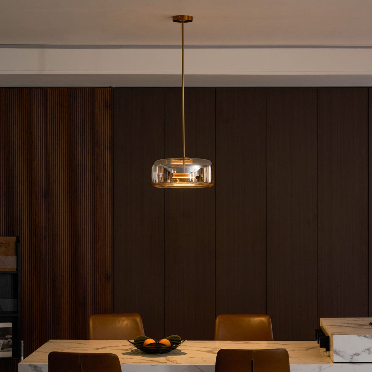 Metro Sphere Glass Pendant Lamp Position 27