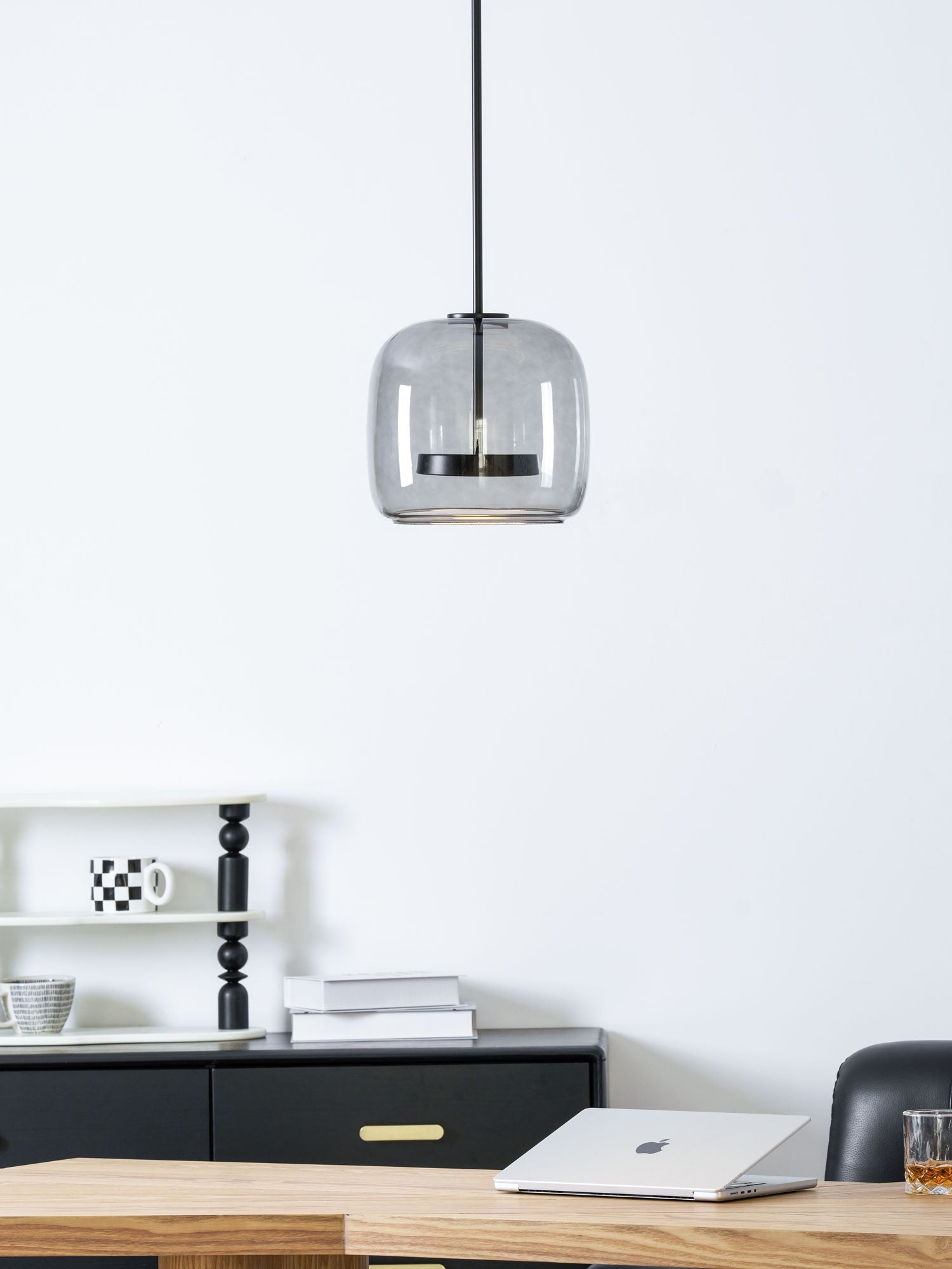 Metro Sphere Glass Pendant Lamp Position 45