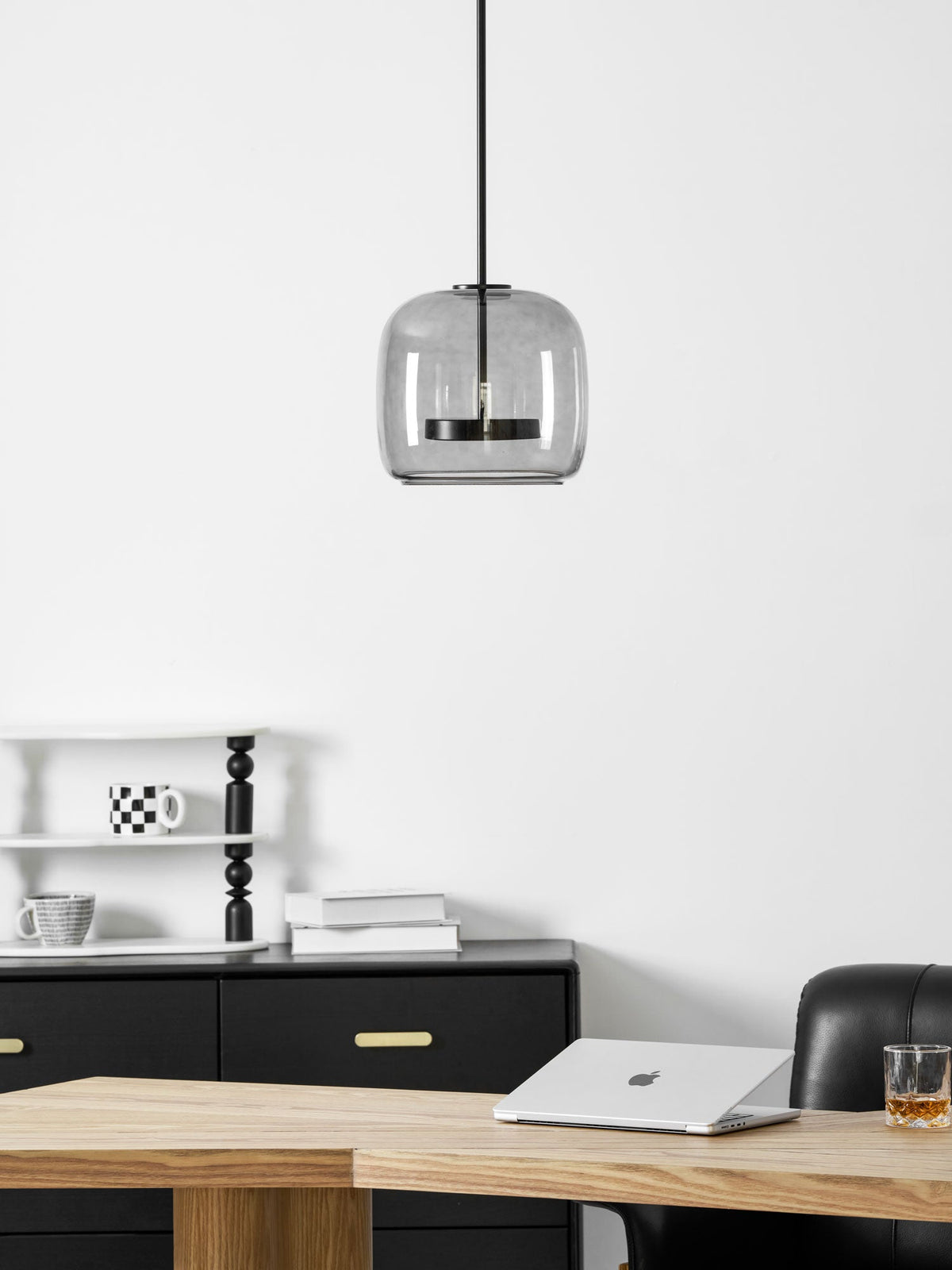 Metro Sphere Glass Pendant Lamp Position 34