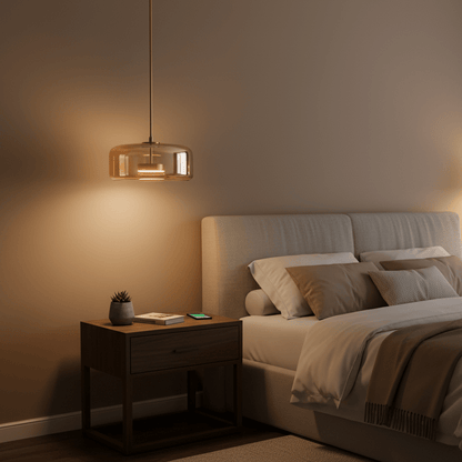 Metro Sphere Glass Pendant Lamp Position 18