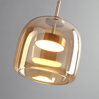 Metro Sphere Glass Pendant Lamp Position 14