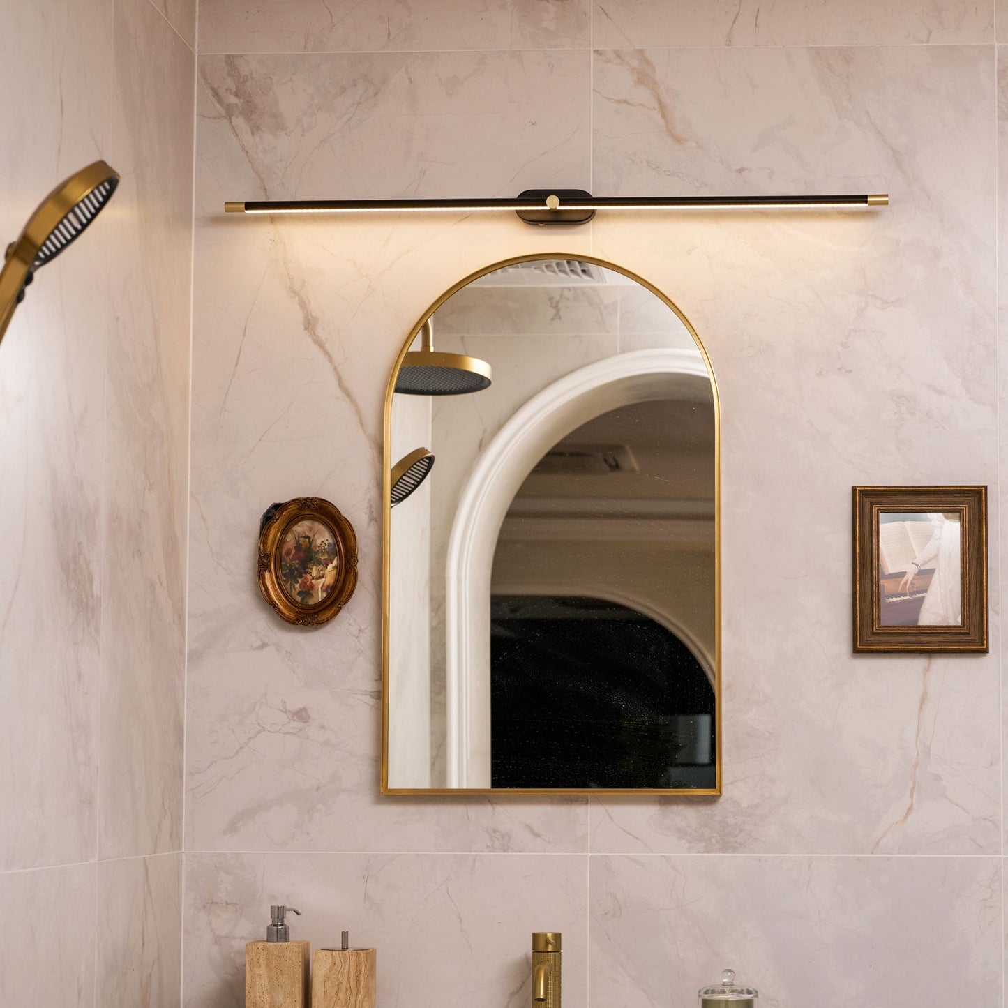 Rechargeable Wall Lamp with Timer Function