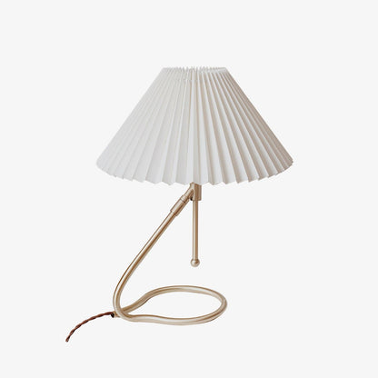 Pleated Table Lamp with Adjustable Brightness — front view