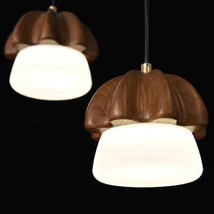 Mushroom Cluster Chandelier with Adjustable Height