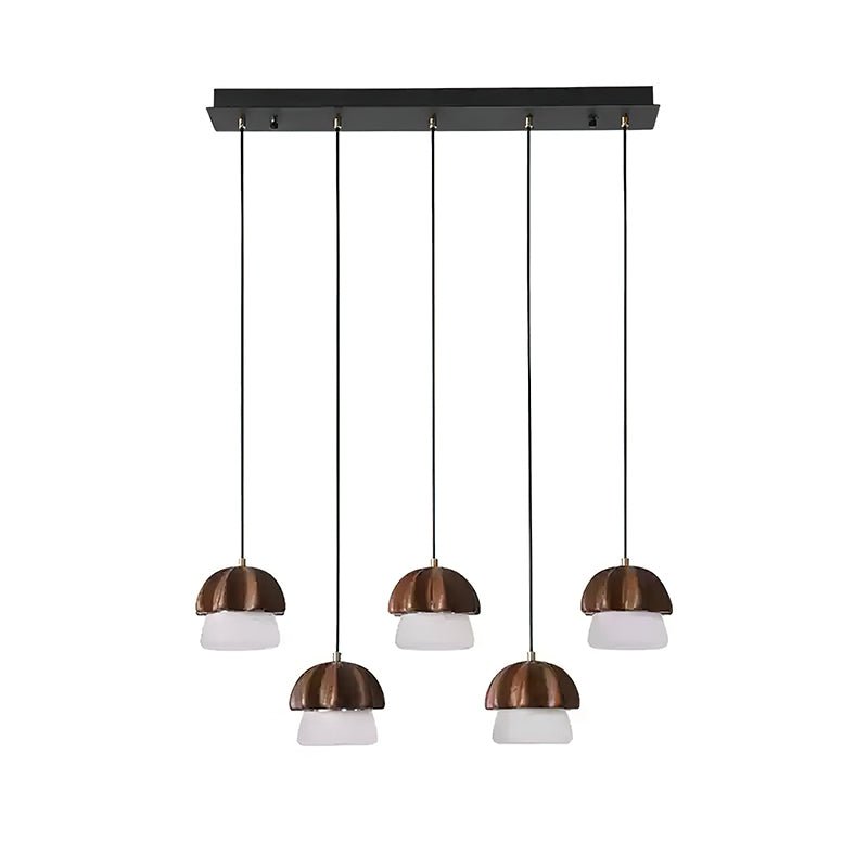 Mushroom Cluster Chandelier with Adjustable Height