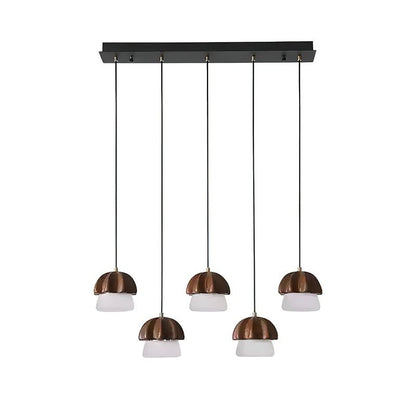 Mushroom Cluster Chandelier with Adjustable Height