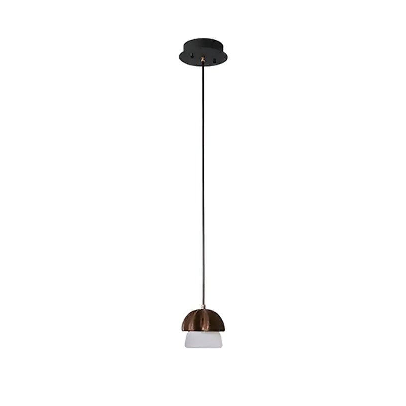 Mushroom Cluster Chandelier with Adjustable Height — side view