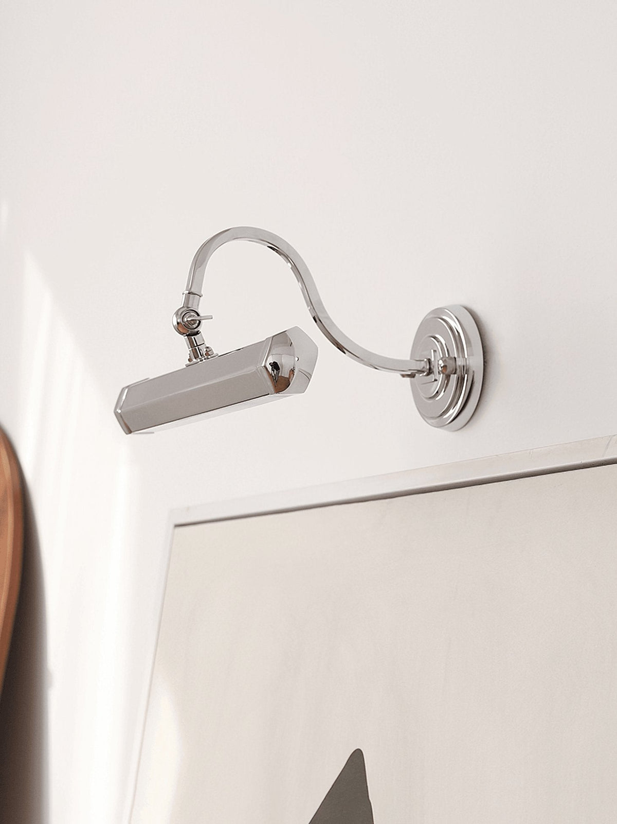 Round Wall Lamp with Dimmable LED