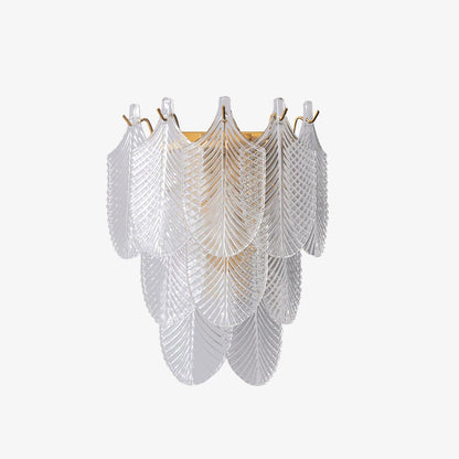 Glass Wall Sconce with Adjustable Light Direction