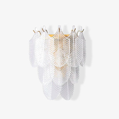 Glass Wall Sconce with Adjustable Light Direction