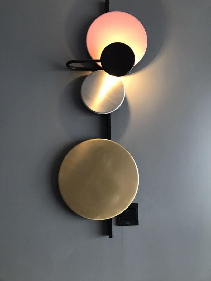 Orb Plug-In Wall Lamp with Adjustable Brightness