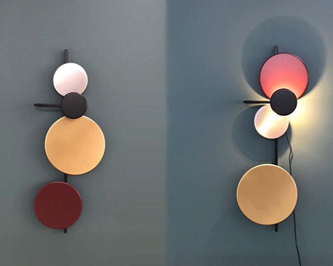 Orb Plug-In Wall Lamp with Adjustable Brightness