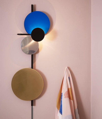 Orb Plug-In Wall Lamp with Adjustable Brightness