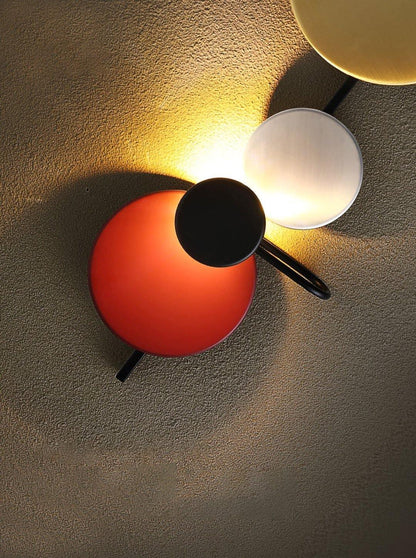 Orb Plug-In Wall Lamp with Adjustable Brightness