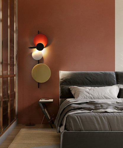 Orb Plug-In Wall Lamp with Adjustable Brightness