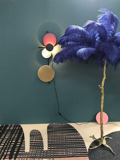 Orb Plug-In Wall Lamp with Adjustable Brightness